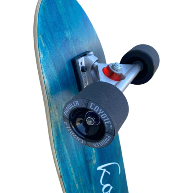 Koastal Orca - 46" Longboard Skateboard - Complete