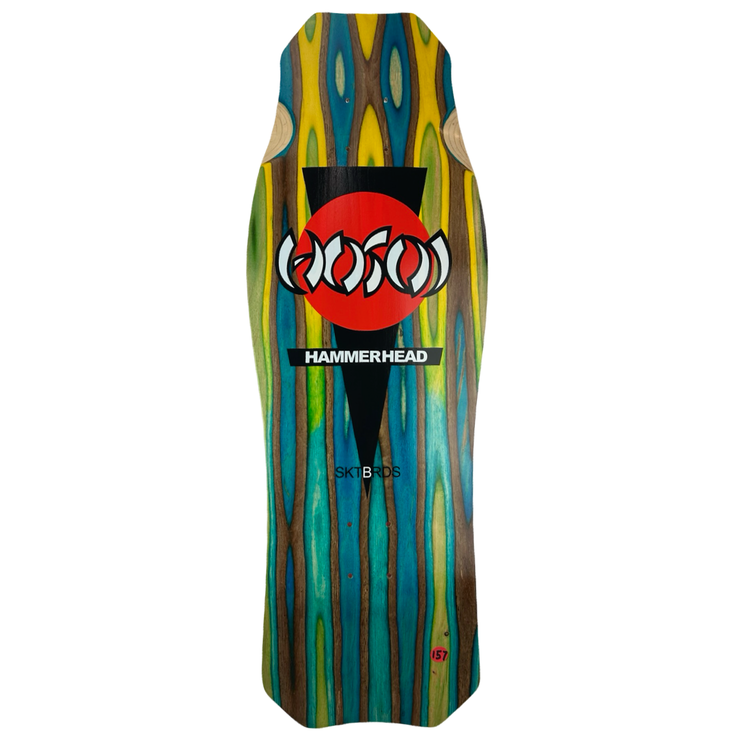 Hosoi Skateboards O.G. Hammerhead Swirl Limited Deck 