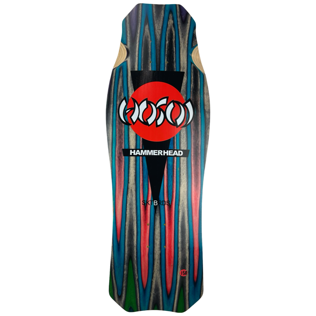 Hosoi Skateboards O.G. Hammerhead Swirl Limited Deck #158