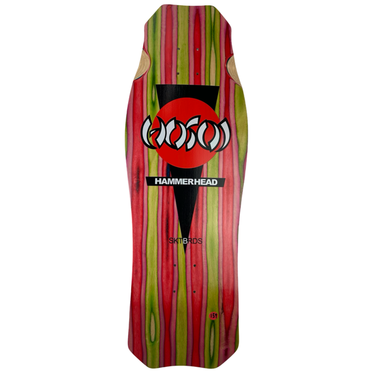 Hosoi Skateboards O.G. Hammerhead Swirl Limited Deck 