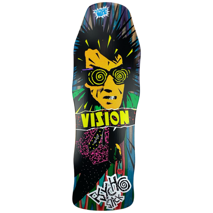 Vision Original Psycho Stick Swirl Limited Deck 