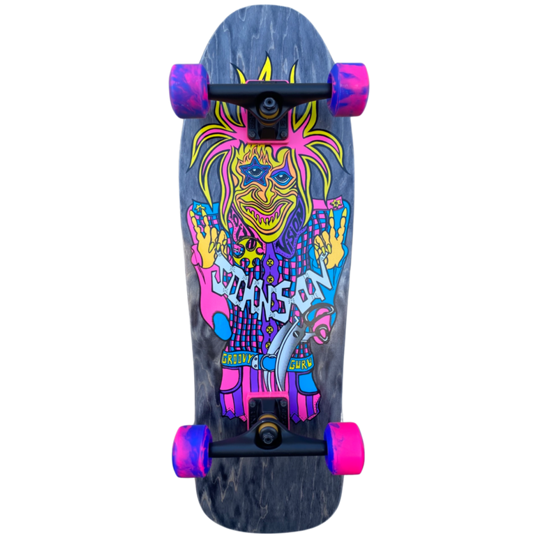 Vision Joe Johnson Groovy Guru Complete Skateboard - 9.5