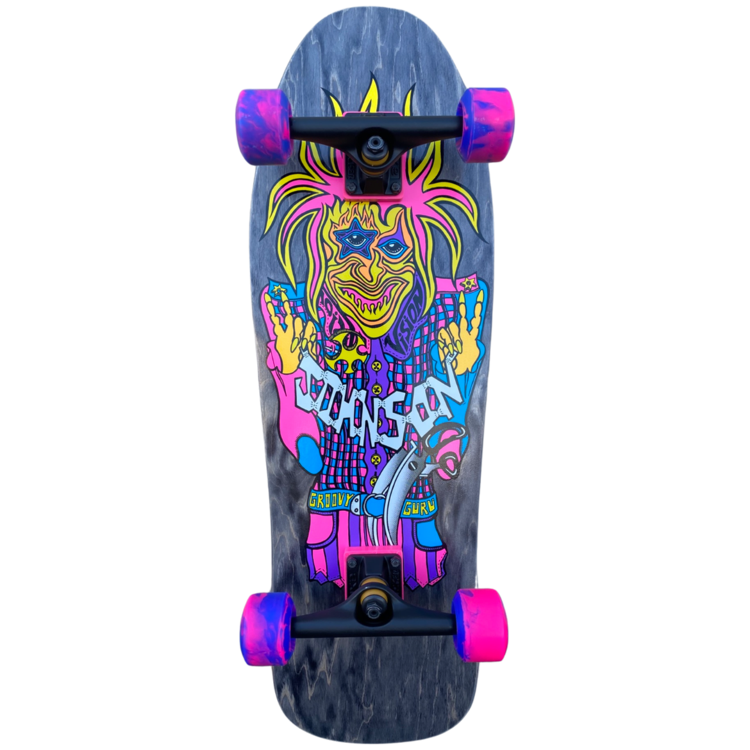 Vision Joe Johnson Groovy Guru Complete Skateboard - 9.5