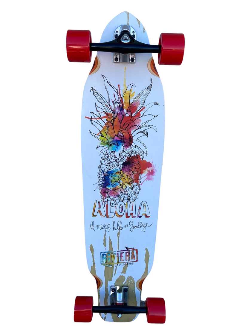 SALE Riviera Sample Longboard Complete Sale  - 9.75"x39.75"