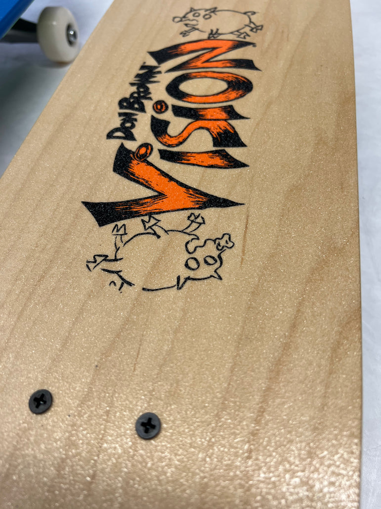 Vision Don Brown Pig Stick OG Reissue Complete Skateboard - 7.25