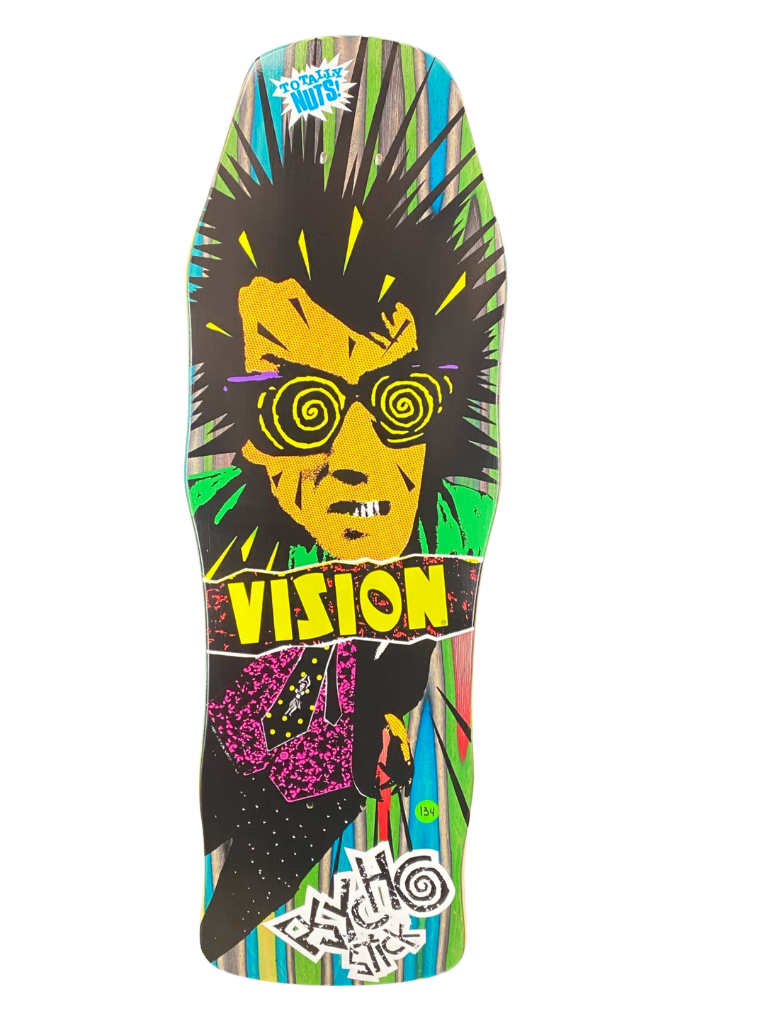 Vision Original Psycho Stick Swirl Limited Deck #134- 10