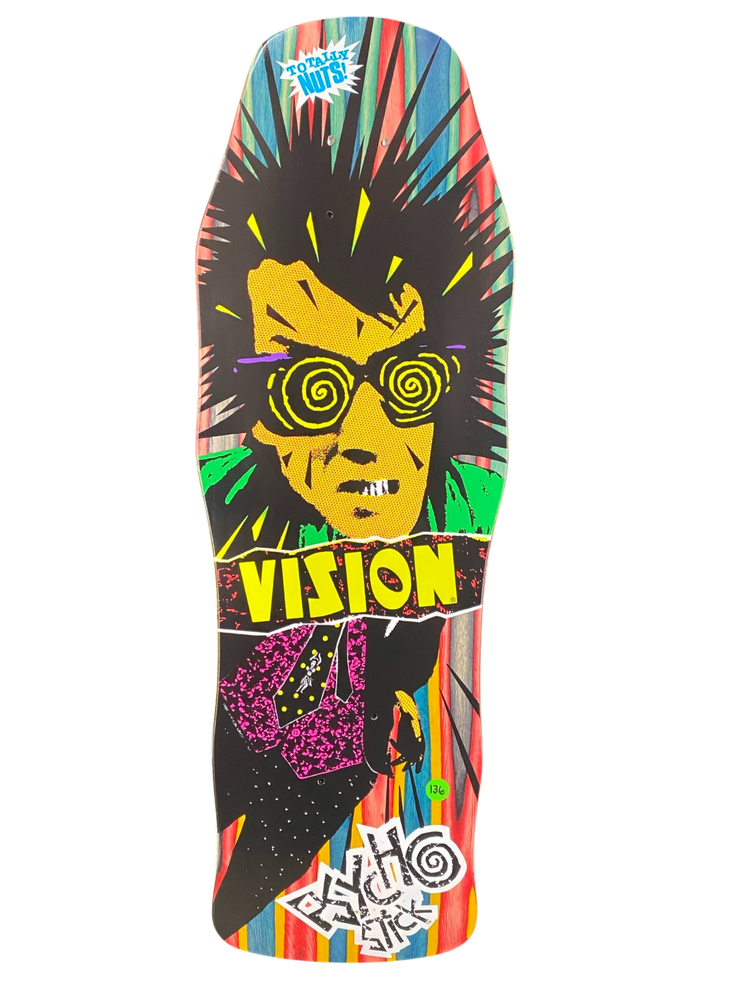 Vision Original Psycho Stick Swirl Limited Deck 