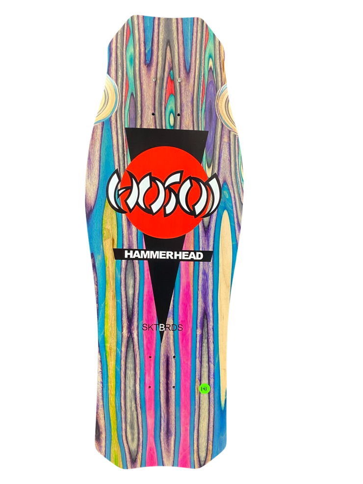 Hosoi Skateboards O.G. Hammerhead Swirl Limited Deck 