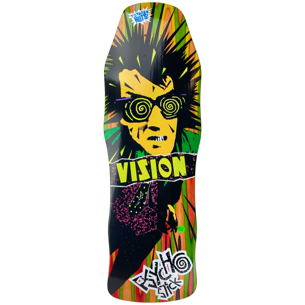 Vision Original Psycho Stick Swirl Limited Deck #151- 10