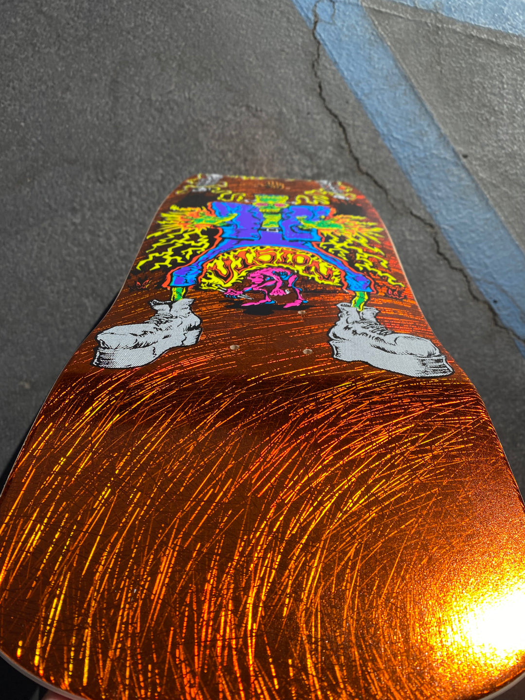 Vision Groholski Frankenstein Limited Colorway - Orange Foil Deck