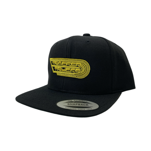 Tracker Trucks Wing Black Snapback Hat