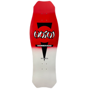 Hosoi OG Hammerhead "Double Take" Signed Red/White Fade Deck– 10.5"x31"