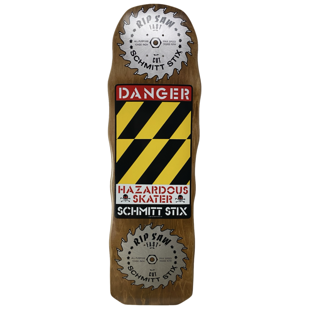 Schmitt Stix Danger Saw Deck- 10 Schmitt Stix Danger Saw Deck- 10