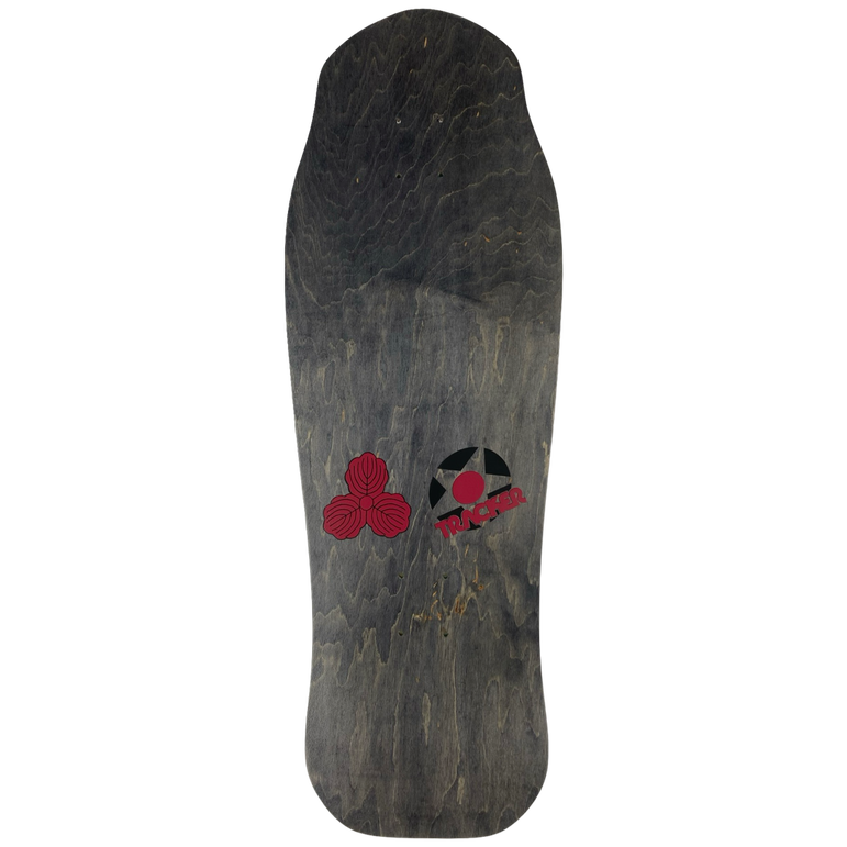 Tracker Lester Kasai Signed Oak Leaf Swirl -#62 Limited Deck - 10 3/8