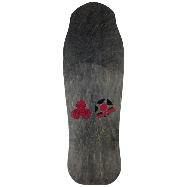 Tracker Lester Kasai Signed Oak Leaf Swirl -#62 Limited Deck - 10 3/8" x 30.5"