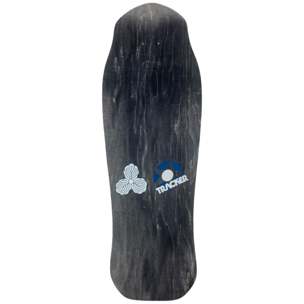 Tracker Lester Kasai Signed Oak Leaf Swirl -#64 Limited Deck - 10 3/8" x 30.5"