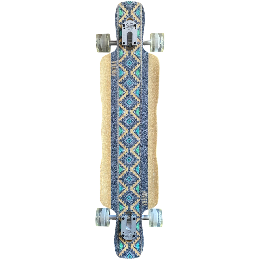 SALE Riviera Dineh Drop Through Longboard Complete Blem - 8.75