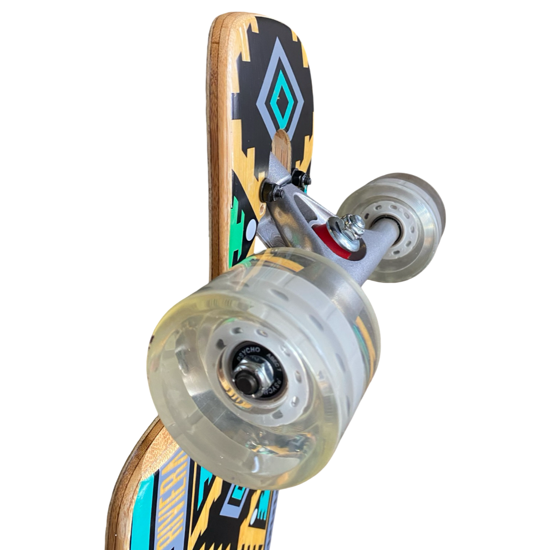 SALE Riviera Dineh Drop Through Longboard Complete Blem - 8.75