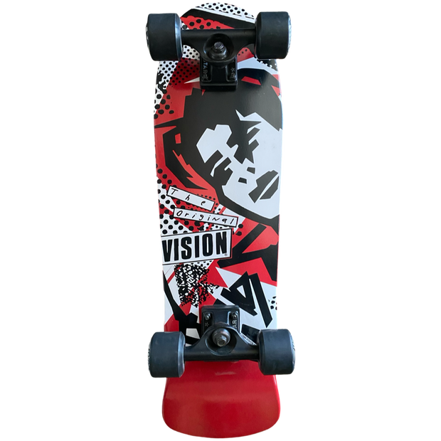 SALE Vision Original MG Mini Cruiser Complete Red Blem- 8"x28.75"