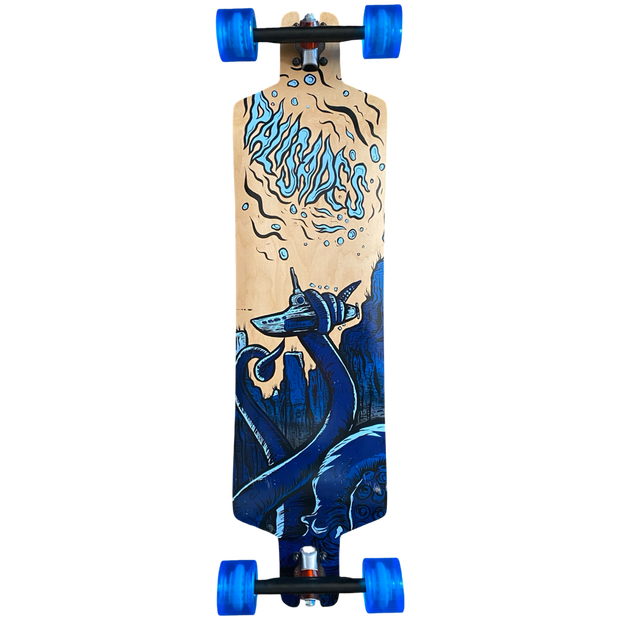 SALE Palisades Drop Through Longboard Complete Blem  - 9"x36"