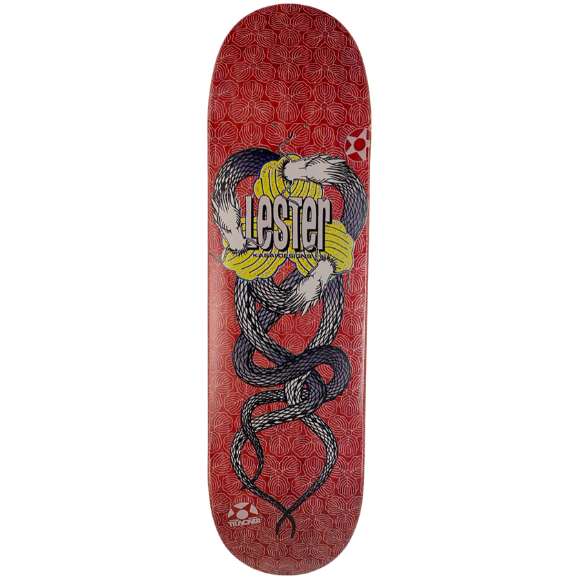 Tracker Deck Lester Kasai Twin Dragon Popsicle Shape – 8", 8.25", 8.5"