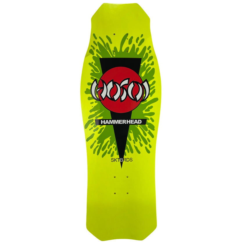 Hosoi Skateboards O.G. Hammerhead Splat Deck– 10.5" x 31"