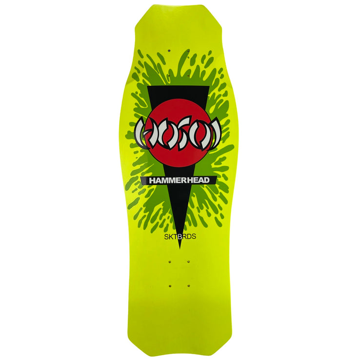 Hosoi Skateboards O.G. Hammerhead Splat Deck– 10.5" x 31"