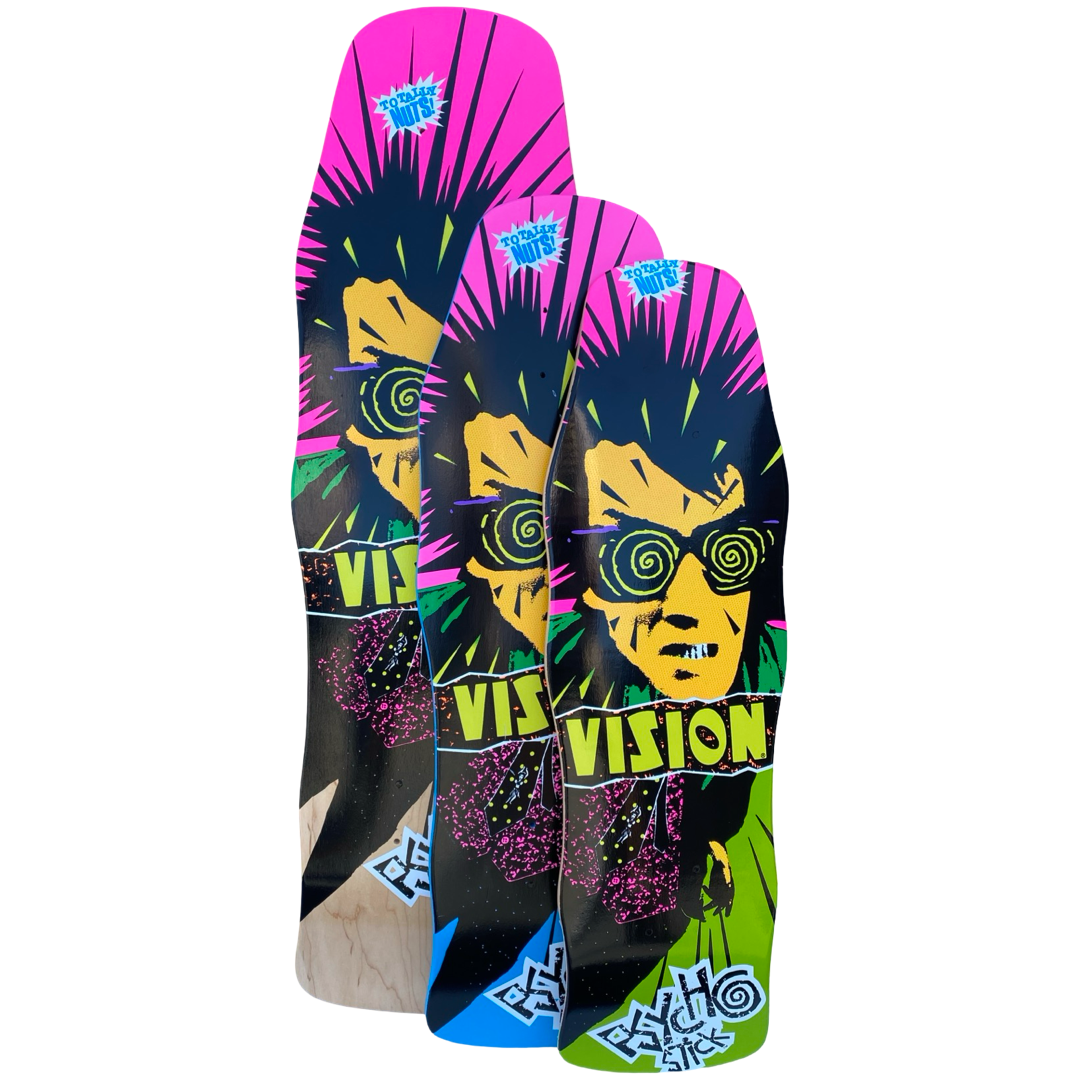 Vision Psycho Stick LONGBOARD Deck - 10
