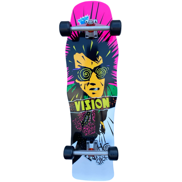 Vision Psycho Stick Longboard Complete Skateboard - 10"x36"