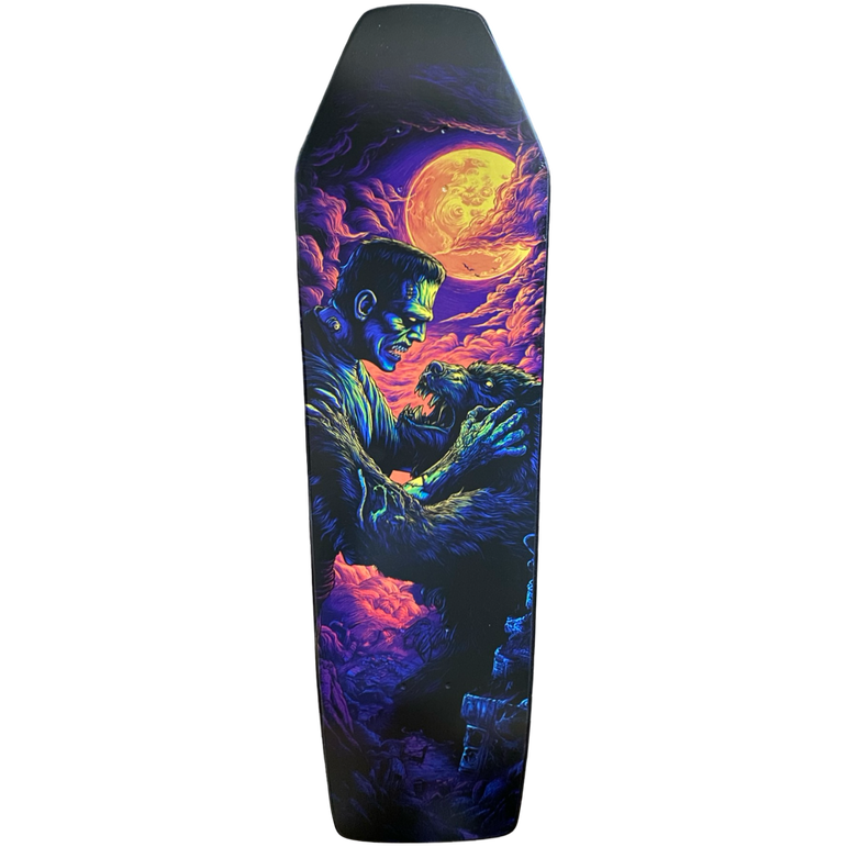 Coffin Halloween Horror Series Deck-Limited time offer-9.5"x32"