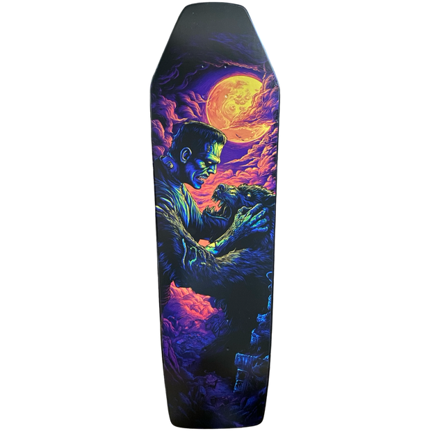 Coffin Halloween Horror Series Deck-Limited time offer-9.5"x32"