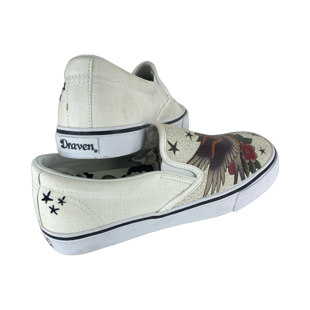 Draven Love Bird Slip-Ons Women's Shoes