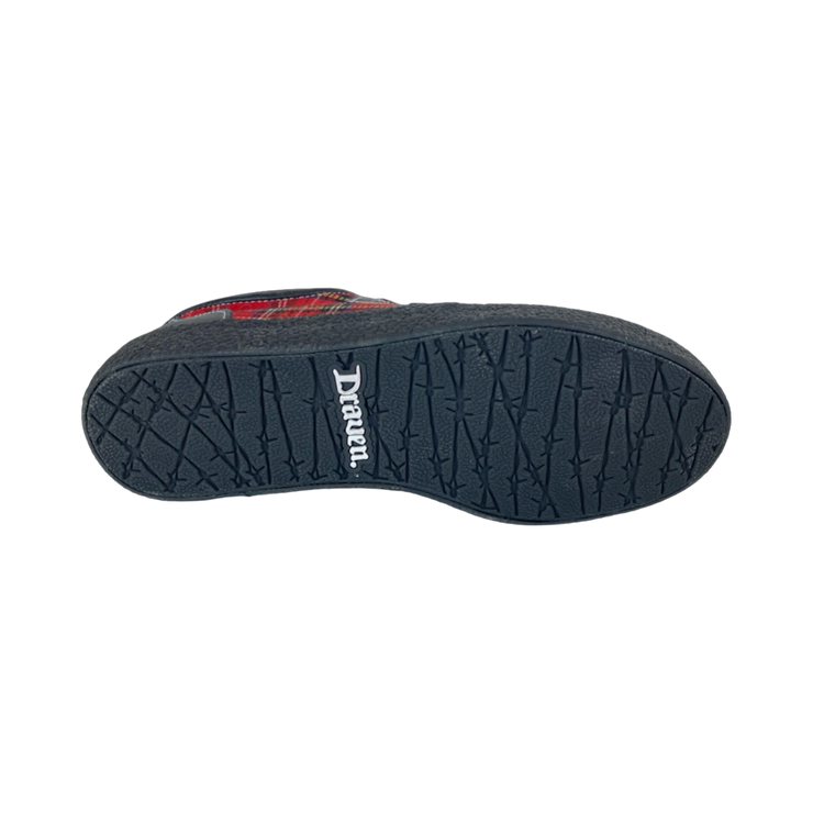 Draven Tartan Red Plaid Creepers Men&