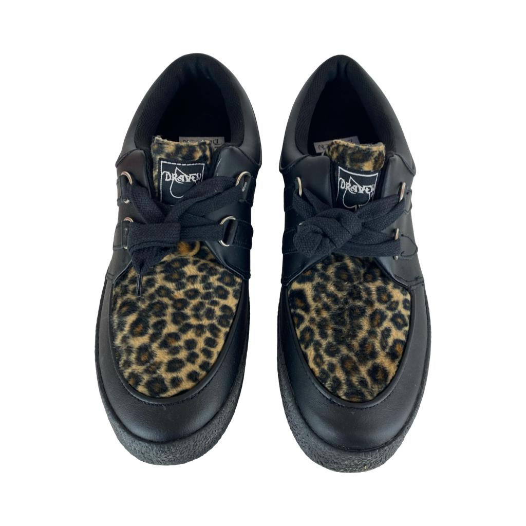 Draven Special Leopard Creepers Men's Shoes
