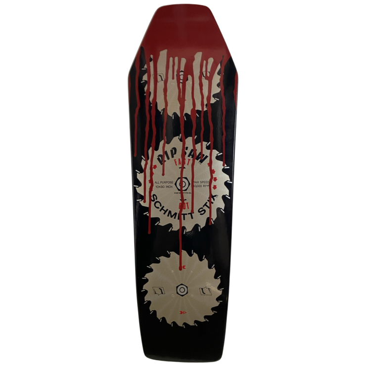 Coffin Bloody Schmitt Stix Ripsaw Deck-Limited time offer Halloween Special-32"x9.5"