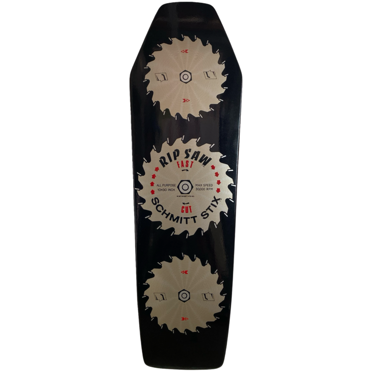 Coffin Schmitt Stix Ripsaw Deck-Limited time offer Halloween Special-32"x9.5"