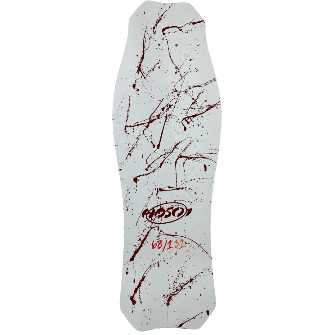 Hosoi Limited Halloween 2022 Bloody White OG Hammerhead Signed – 10.5