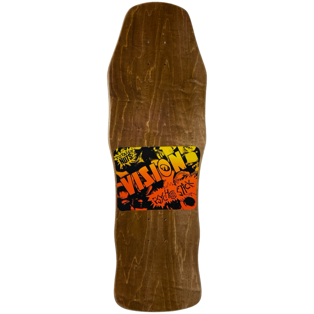 Vision Original Psycho Stick Swirl Limited Deck #148- 10"x30"