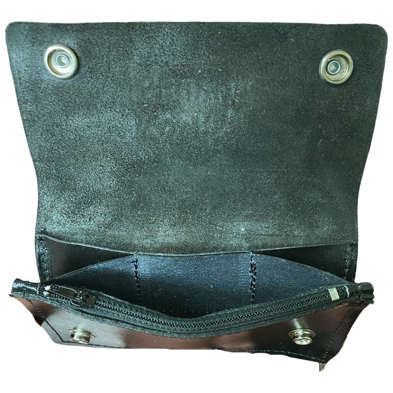 Men's Leather Chain Wallets