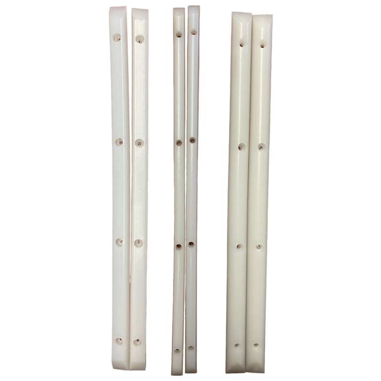 Old School NOS Rails - White (3 set pack)