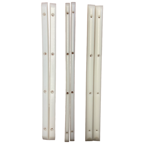 Old School NOS Rails - White (3 set pack)