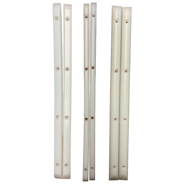 Old School NOS Rails - White (3 set pack)