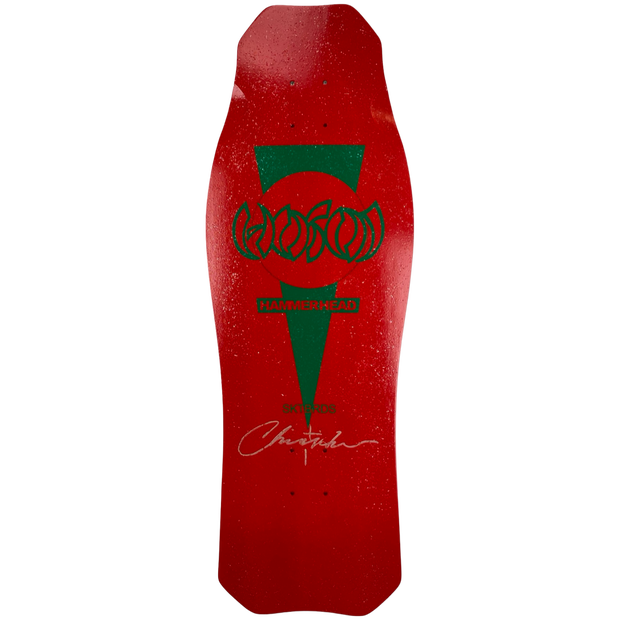 Hosoi Christmas Red OG Hammerhead Signed – 10.5"x31"