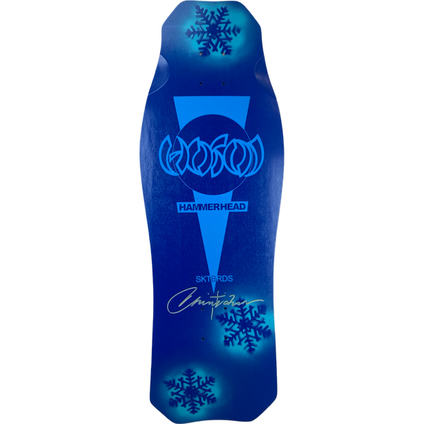 Hosoi Christmas Snowflake OG Hammerhead Signed – 10.5"x31"