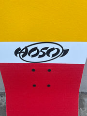 Hosoi O.G. Hammerhead RASTA Complete Skateboard- 10.25"x31"