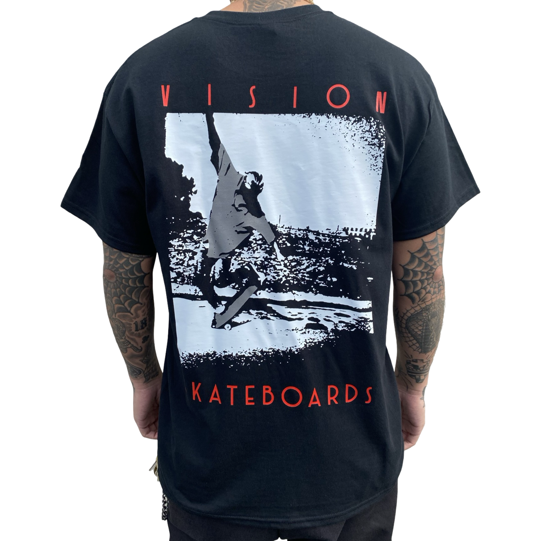 Vision Streetwear- Skateboards Nose Wheelie T-Shirt