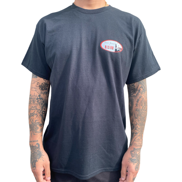 Vision Streetwear- Skateboards Nose Wheelie T-Shirt