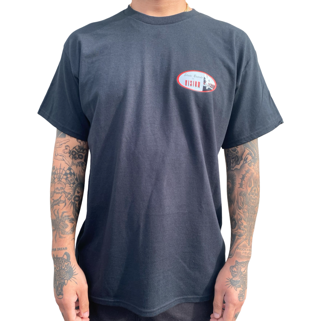 Vision Streetwear- Skateboards Nose Wheelie T-Shirt