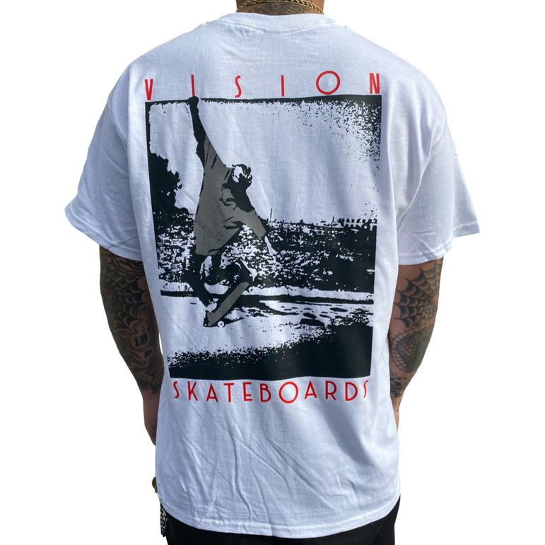 Vision Streetwear- Skateboards Nose Wheelie T-Shirt