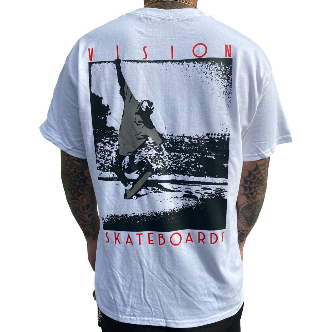 Vision Streetwear- Skateboards Nose Wheelie T-Shirt